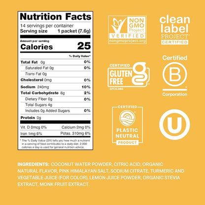 Cure Hydration | Plant-Based Electrolyte Drink Mix | No Added Sugar | - Image 3