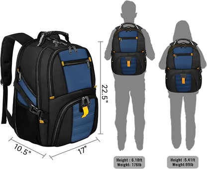 YOREPEK Large Backpack for Men, Extra Large Laptop Backpacks for Men Women - Image 7
