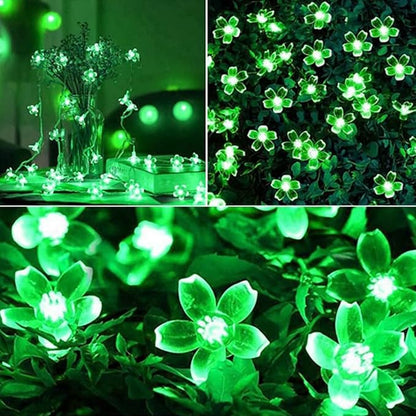 ITICdecor Solar Flower String Lights - Image 5