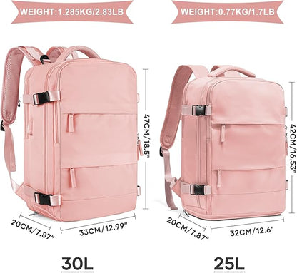 coowoz Large Travel Backpack For Women Men, Carry On Backpack, Hiking Backpack - Image 3