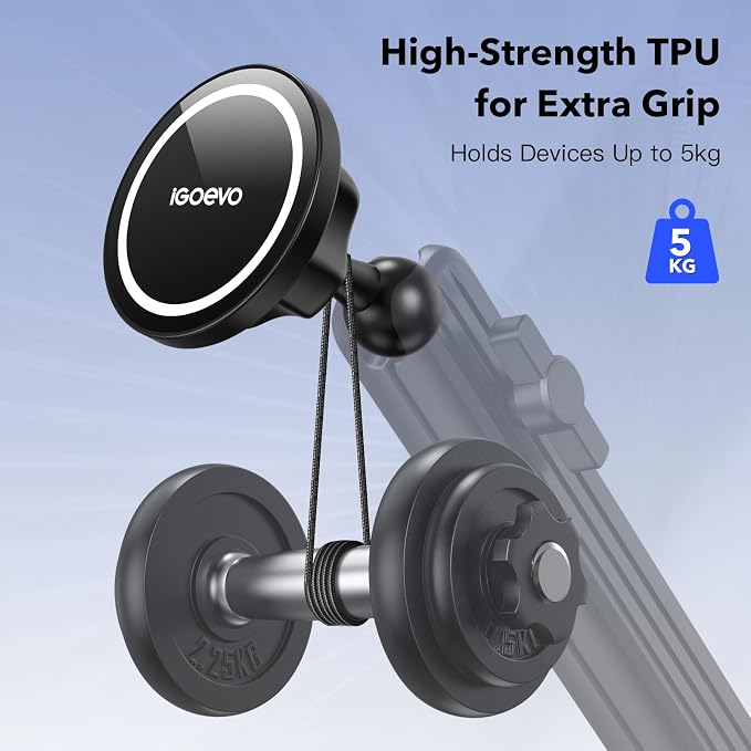 Magnetic Phone Mount with 20mm Ball Base – Ultra-Stable Anti-Slip Magnetic - Image 5