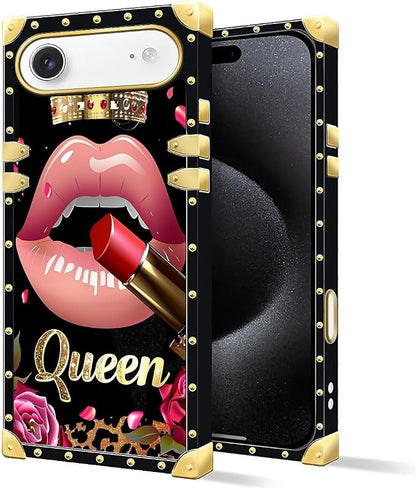 for iPhone 17 Air Case Luxury Golden Decoration - Image 2