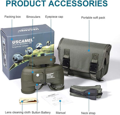 USCAMEL 10X50 Marine Binoculars - Image 7