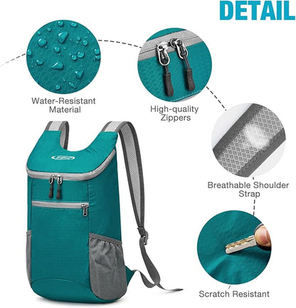 G4Free Lightweight Packable Hiking Backpack - Image 8
