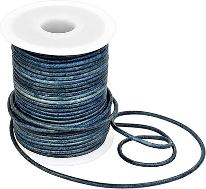 GENIQUE Real/Genuine Round Leather String Cord - Image 5