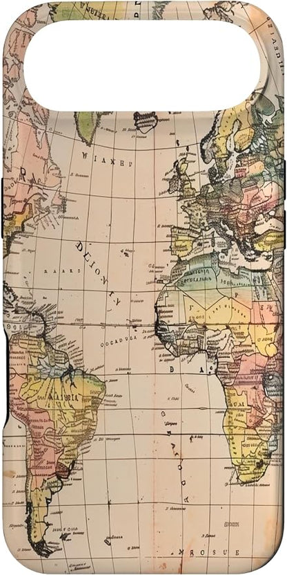 World Map, Old Map of The World Case by Unknown