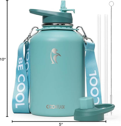 Coolflask Insulated Water Bottle 64 oz - Image 7