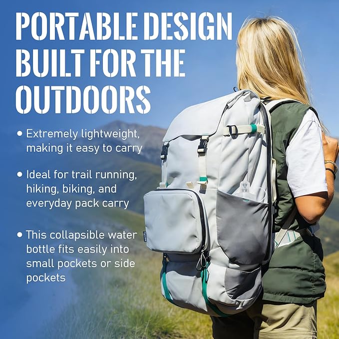 500ML Collapsible Water Bottle - Image 3