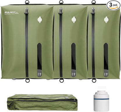 Reusable Vacuum Bags for Travel by EULANT