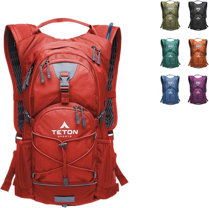 Teton Oasis/Trailrunner Hydration Backpack – Lightweight Water Pack by Teton