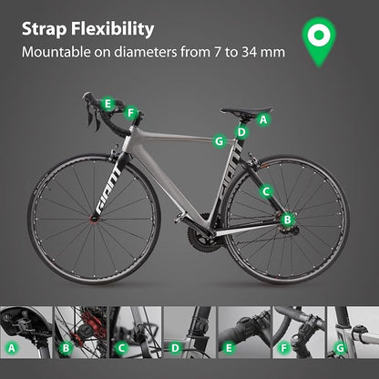BONE Bike Air Tracker Tag Strap, Hidden Bicycle GPS Tracker Case - Image 5