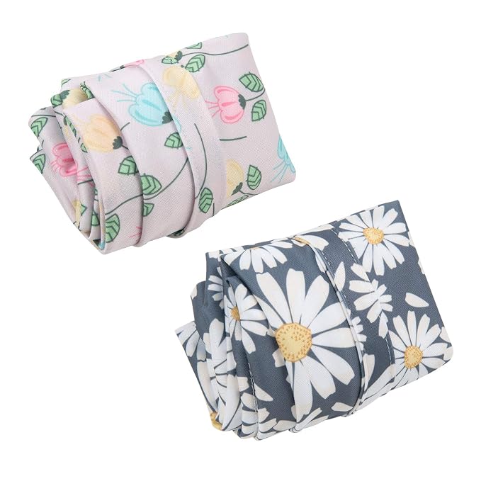 ALVABABY 2pcs Cloth Diaper Wet Dry Bags Waterproof Reusable - Image 3