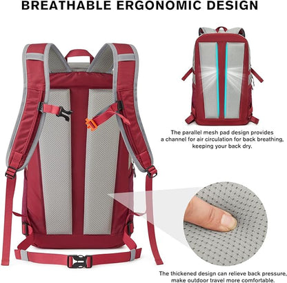G4Free 30L Lightweight Hiking Backpack - Image 6