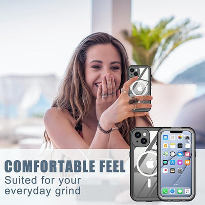 for iPhone 14 Case Waterproof, Full-Body Hard Case Built-in - Image 8