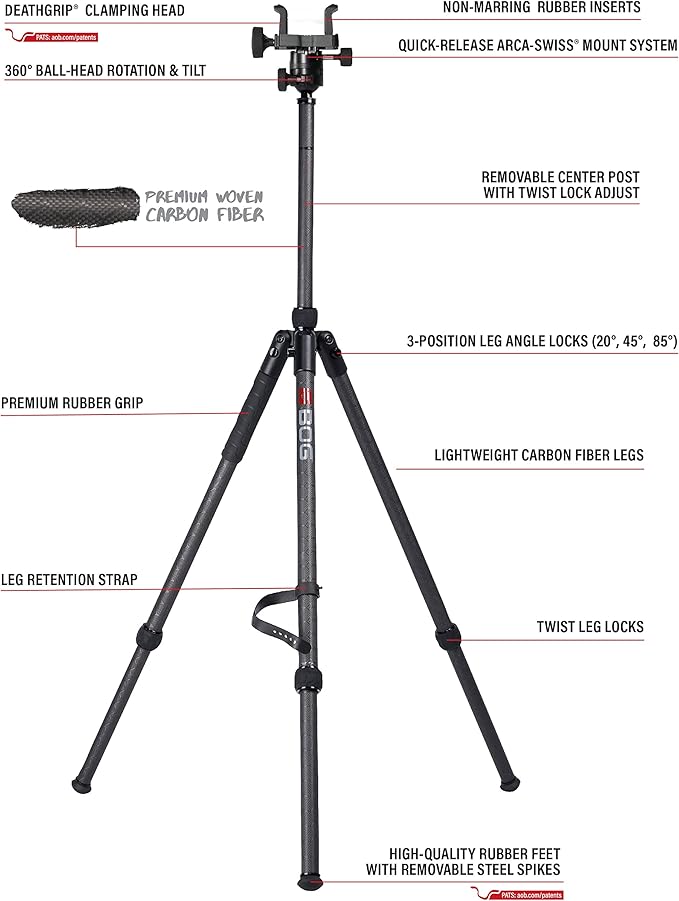 BOG DeathGrip Aluminum Tripod - Image 4