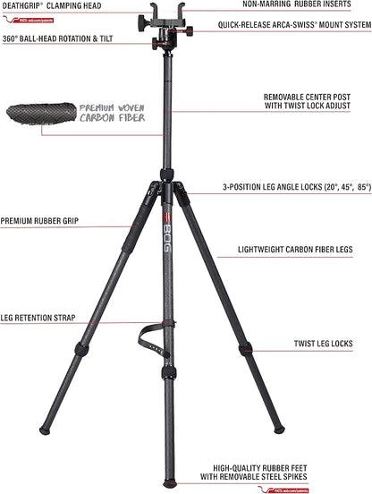 BOG DeathGrip Aluminum Tripod - Image 4