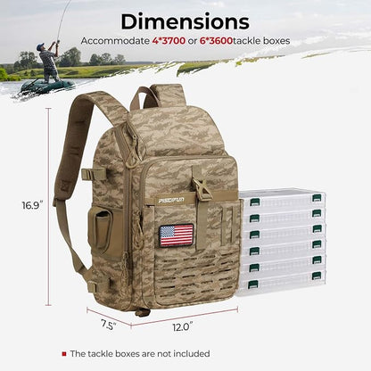 Piscifun Fishing Tackle Backpack - Image 6
