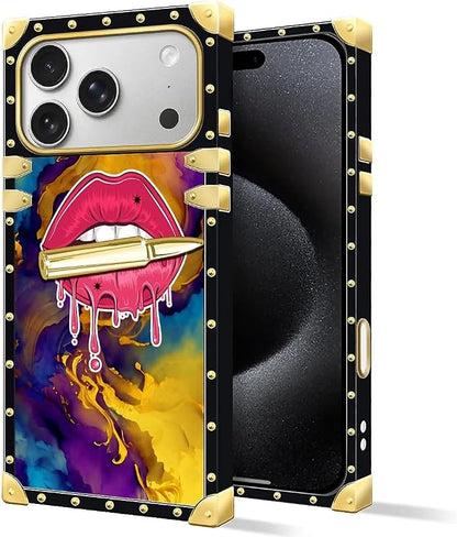 for iPhone 17 Pro Case Luxury Golden Decoration - Image 2