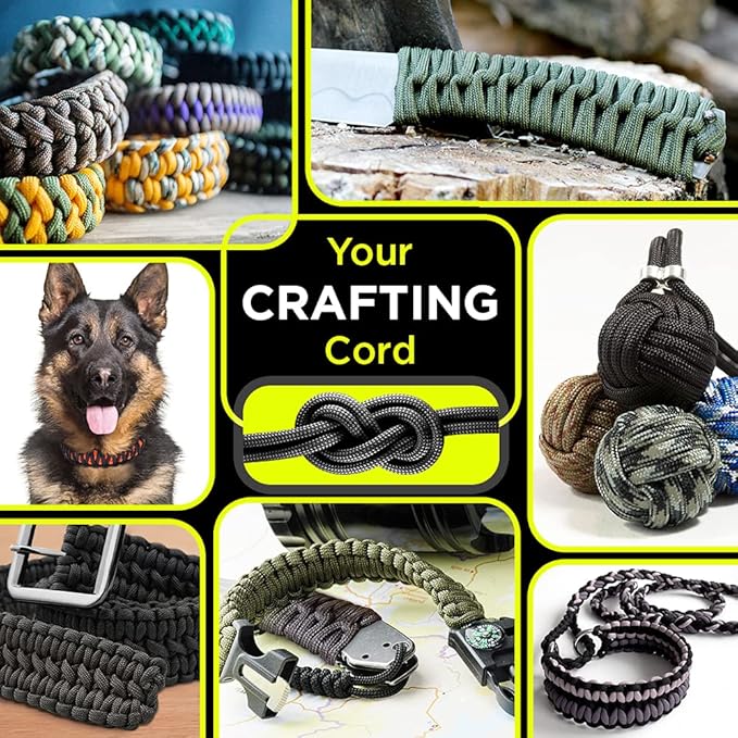 TECEUM 5/32" Paracord Rope 1000 – 1000ft / 200ft / 100ft / 50ft – Tactical - Image 4