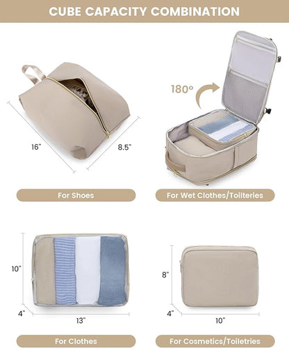 LOVEVOOK Large Travel Backpack for Women, TSA Carry on Backpack for Airplanes - Image 5