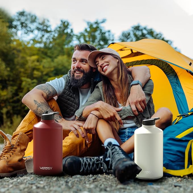 1 Gallon Water Bottle Insulated, BPA Free&Leak Proof, 128oz Stainless Steel - Image 7