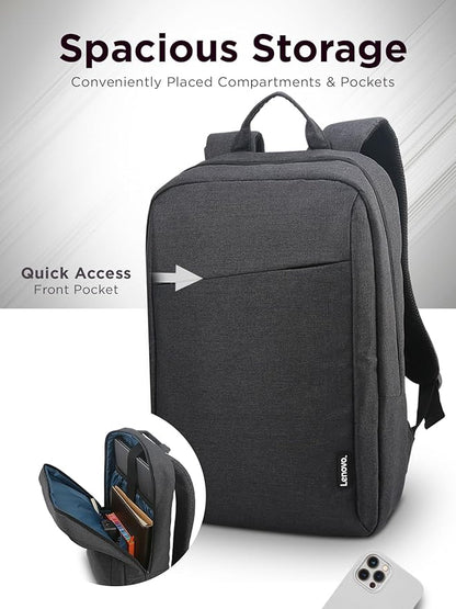 Lenovo Laptop Backpack B210, 15.6-Inch Laptop/Tablet, Water-Repellent, - Image 2