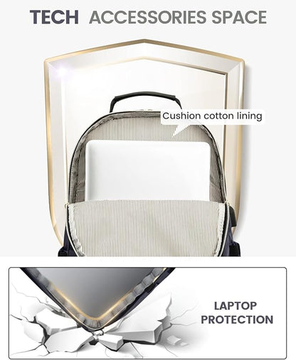 LOVEVOOK Laptop Backpack Purse for Women, Work Travel Computer Bags, College - Image 7