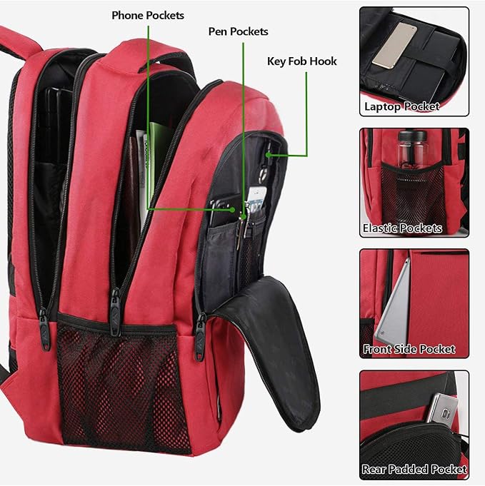 MATEIN Laptop Backpack for Womens, School Backpack - Image 2