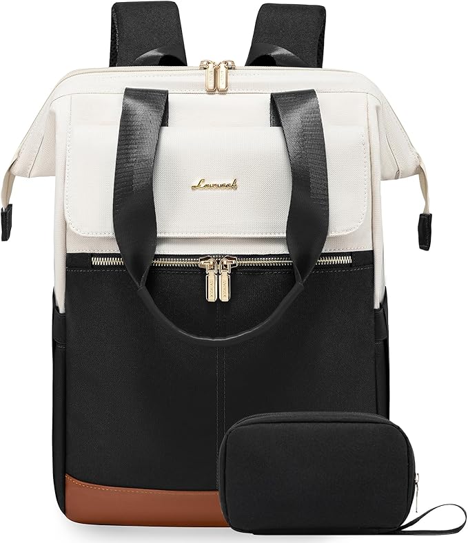 LOVEVOOK Laptop Backpack for Women, 15.6 Inch Work Laptop Bag by LOVEVOOK