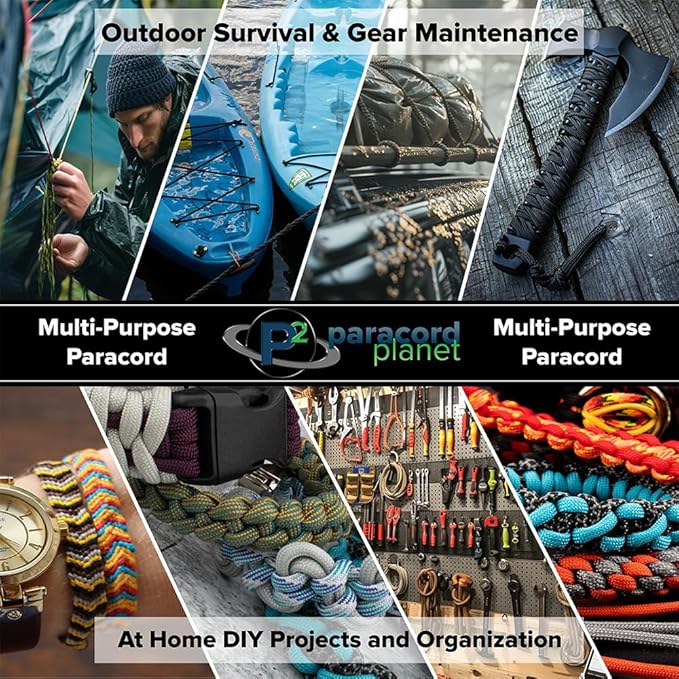 Paracord Planet 275lb Paracord – 3/32 Inch Nylon Crafting Cord - Image 5