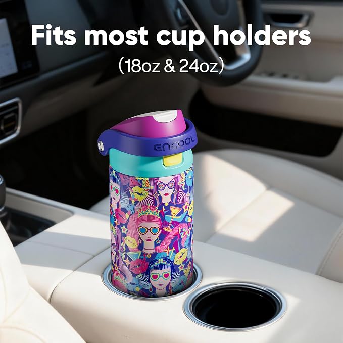 ENCOOL Leakproof Insulated Water Bottle - Image 3