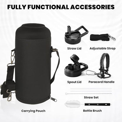 RAYMYLO Insulated Water Bottle 87 oz, Triple Wall Vacuum Stainless Steel - Image 6
