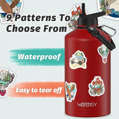 1 Gallon Water Bottle Insulated, BPA Free&Leak Proof, 128oz Stainless Steel - Image 4