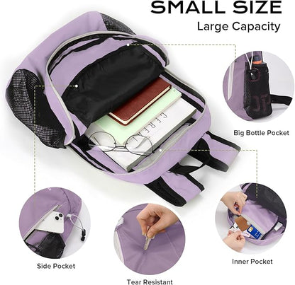 VPBAGE 15L Water-resistant Hiking Daypack - Image 3