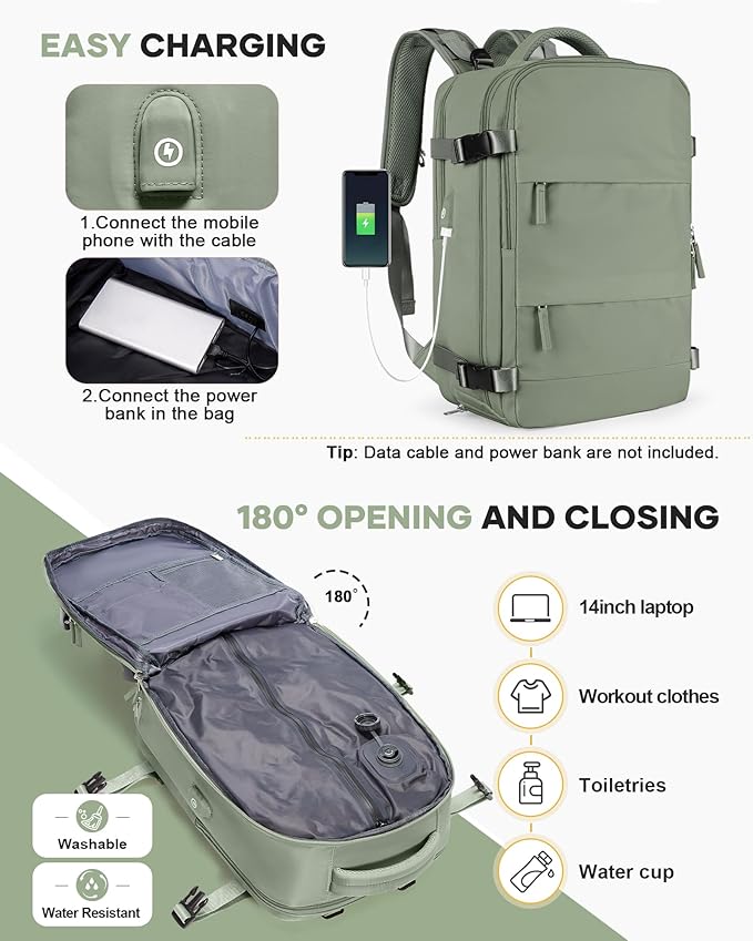 coofay Vacuum Backpack Travel - Image 5