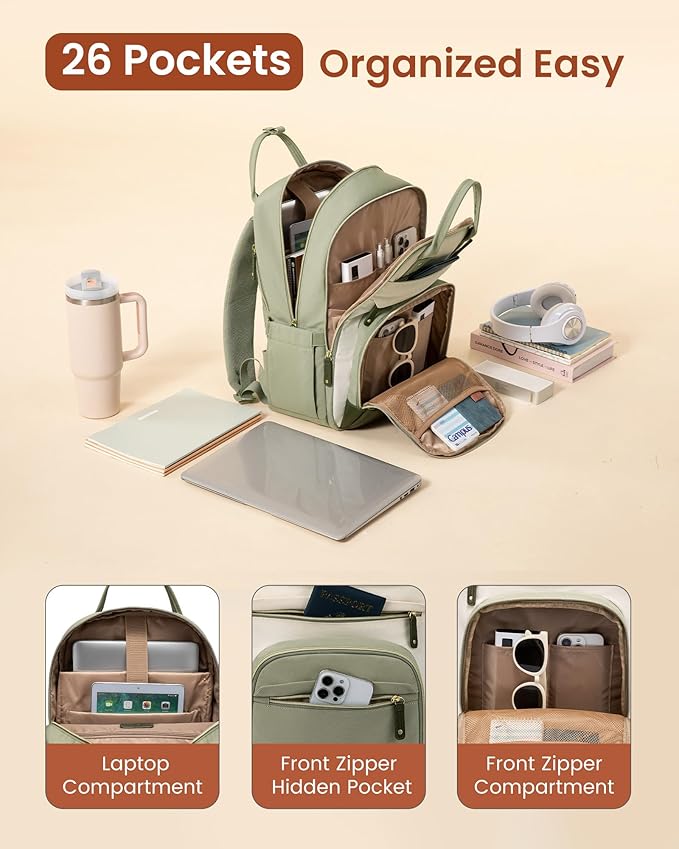 LOVEVOOK Laptop Backpack for Women - Image 3