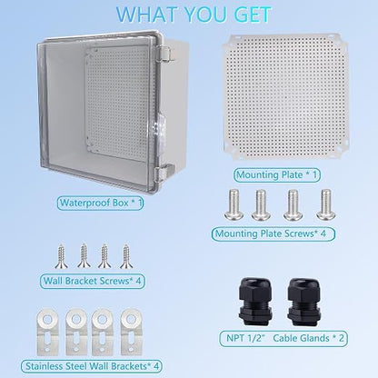IP67 Waterproof Junction Box, ABS Plastic Electrical Enclosure - Image 7