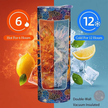 Firmiso 20 oz Tumbler | Skinny Insulated Travel Mug - Image 5