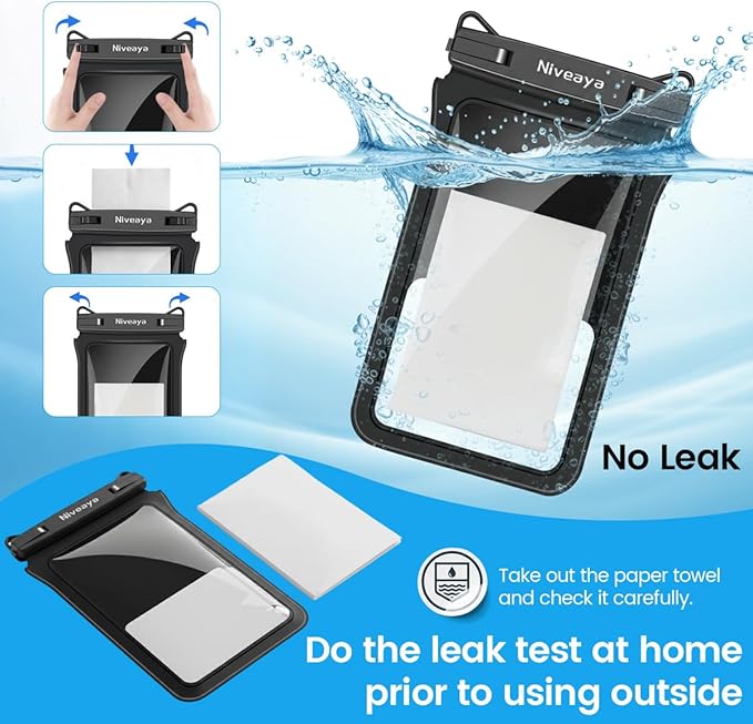 Niveaya Double Space Waterproof Phone Pouch - Image 9
