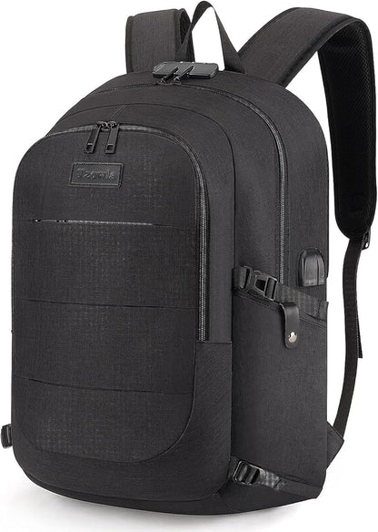 Tzowla Travel Laptop Backpack Water Resistant Anti-Theft Bag - Image 4