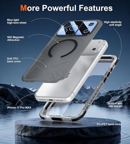 SPIDERCASE Magnetic for iPhone 17 Pro Max Case Waterproof, 12FT Military - Image 6