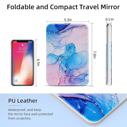 Rechargeable Travel Lighted Makeup Mirror - Image 6