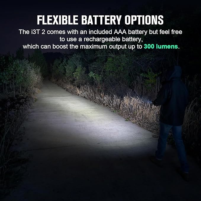 OLIGHT I3T 2 EOS Pocket EDC Flashlight, 200 Lumens Compact Bright Handheld - Image 4