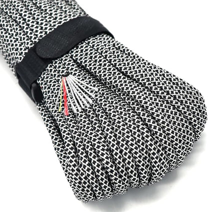 PSKOOK Survival Paracord Parachute Fire Cord Survival Ropes Red Tinder Cord PE by PSKOOK