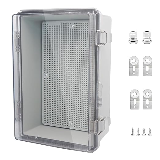 IP67 Waterproof Junction Box, ABS Plastic Electrical Enclosure by LuSumtly