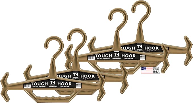 Tough Hook Original Heavy Duty Hangers – The Superhero of Hangers USA-Made by ToughHook
