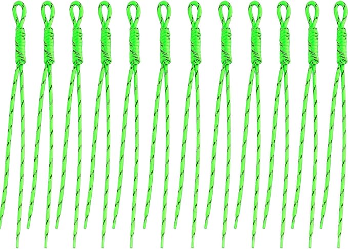 Paracord Keychain Paracord Bag Charm 12pcs Braided Nylon Rope Keychain Cord by Cmidy