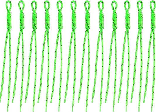 Paracord Keychain Paracord Bag Charm 12pcs Braided Nylon Rope Keychain Cord by Cmidy