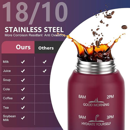 SLUXKE Insulated Water Bottle 17oz - Image 3
