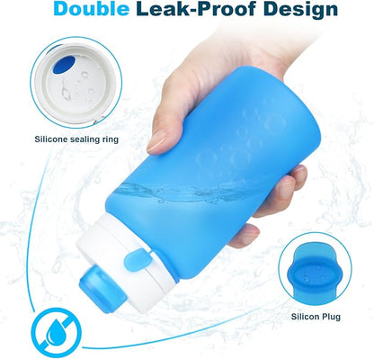PLTCAT Collapsible Foldable BPA Free Reusable Lightweight Leak-Proof Travel - Image 4